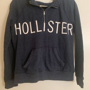 Hollister Navy Blue Sweatshirt